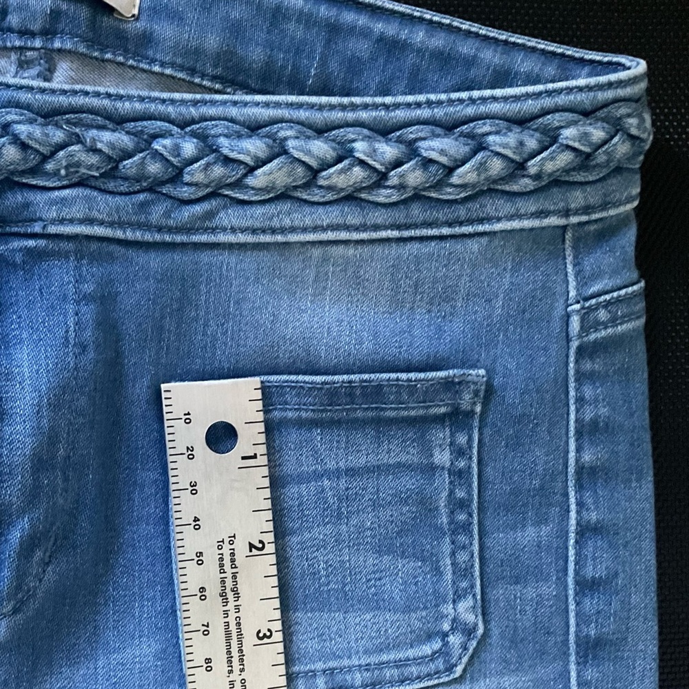FLARE STRETCH - GUESS BRAIDED WAIST 70’s STRETCH Flares🔥 - Picture 4 of 13